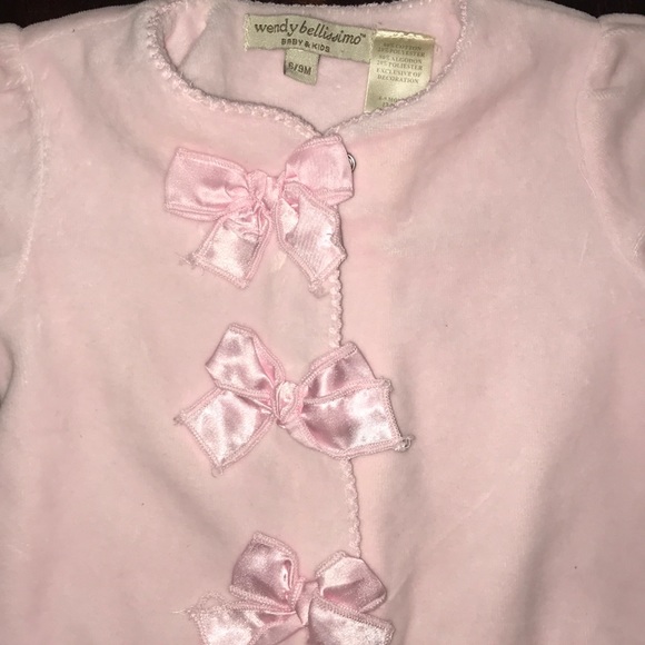 👶🏼 Wendy Bellissimo Velvet Baby Sleeper - Picture 2 of 3